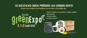 <strong> Salon Green Expo </strong> au Centre des Congrès à Épinal <strong>du 06 au 08 mars 2026.</strong>